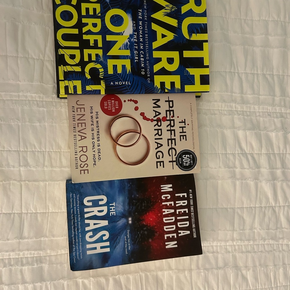 Book Collection: The Perfect Marriage, The Crash, One Perfect Couple